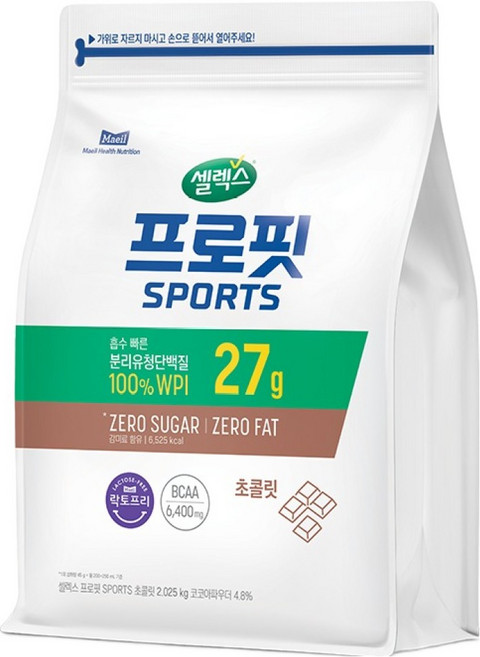 셀렉스 프로핏 스포츠 초콜릿 파우더, 2.025kg, 1개
