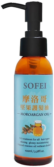 SOFEI 舒妃 摩洛哥堅果護髮油, 100ml, 1件