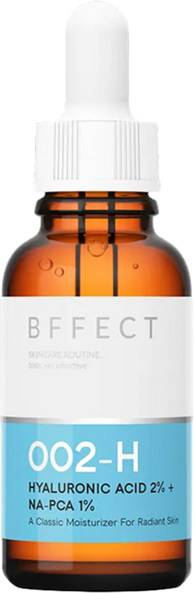 BFFECT 2%多重玻尿酸 + 1% Na-PCA 清爽保濕 強化肌膚防護能力, 30ml, 1瓶