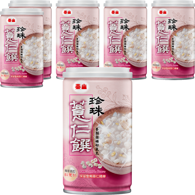 TAISUN 泰山 珍珠薏仁饌, 330g, 6罐
