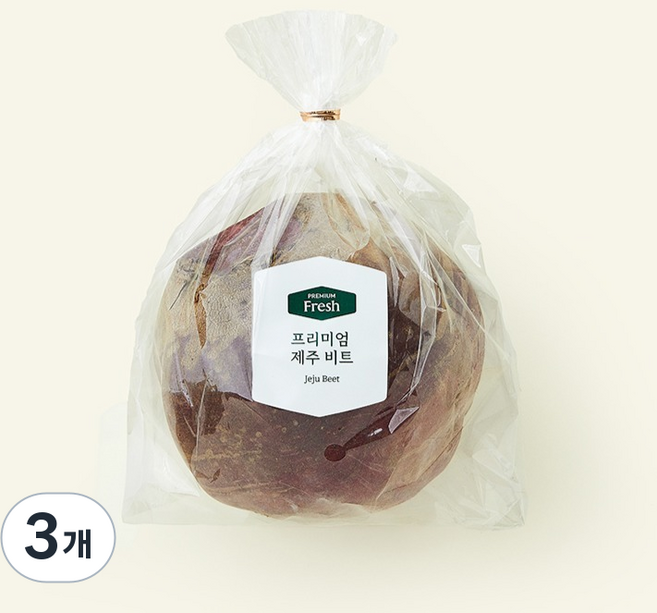 프리미엄 제주 비트, 400g, 3개