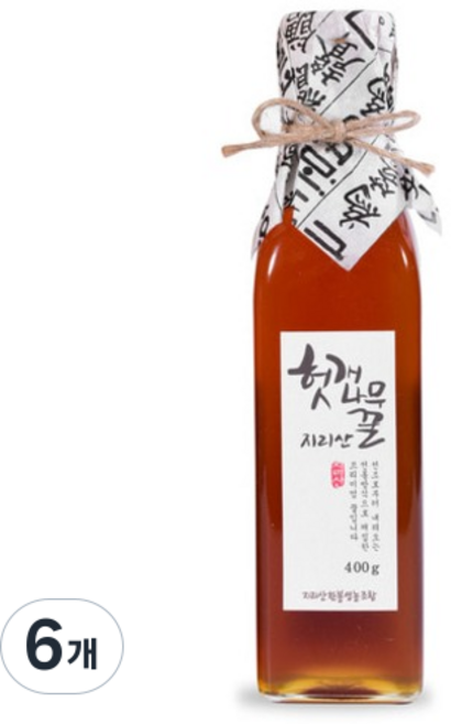 헛개나무꿀, 6개, 400g