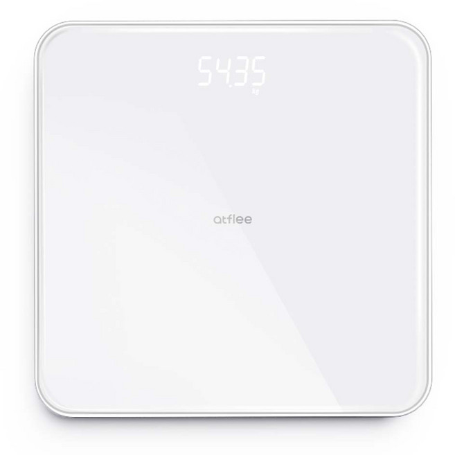 앳플리 디지털 LED 체중계, T3, 화이트, 1개