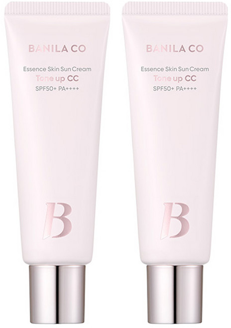 바닐라코 에센스 스킨 톤업 씨씨 선크림 SPF50+ PA++++, 2개, 50ml