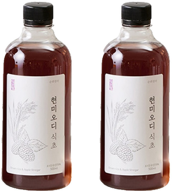 순희엄마 현미오디 식초, 500ml, 2개