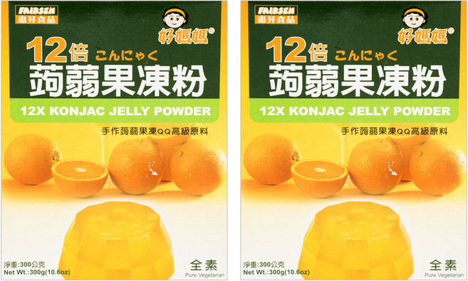 FAIRSEN 惠昇食品 好媽媽 12倍蒟蒻果凍粉, 300g, 2盒