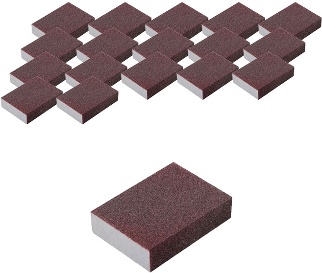 루아르모 찌든때 제거 만능 매직 스펀지 탄냄비 수세미, 1개입, 18개