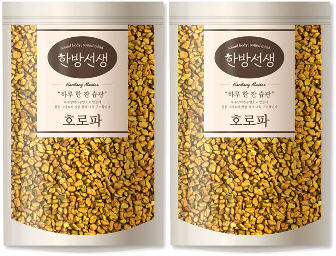 한방선생 호로파 씨앗 특품, 600g, 2개