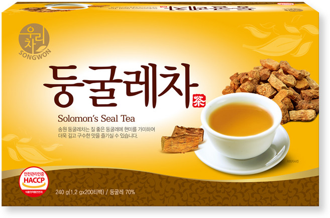 송원_둥굴레차_1.2g*200T, 1.2g, 200개입, 1개