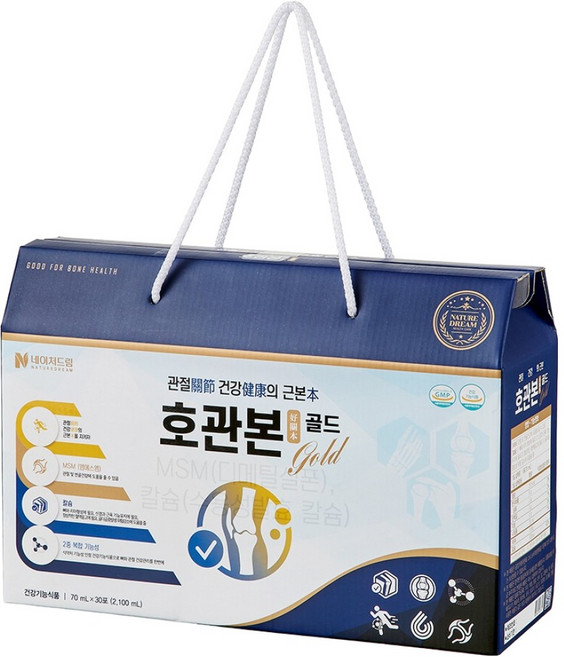 네이처드림 호관본 MSM 관절 칼슘 부모님 관절 건강 관리 건강선물 세트 30p, 2.1L, 1개