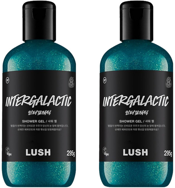 러쉬 인터갈락틱 샤워 젤 바디워시, 295g, 2개