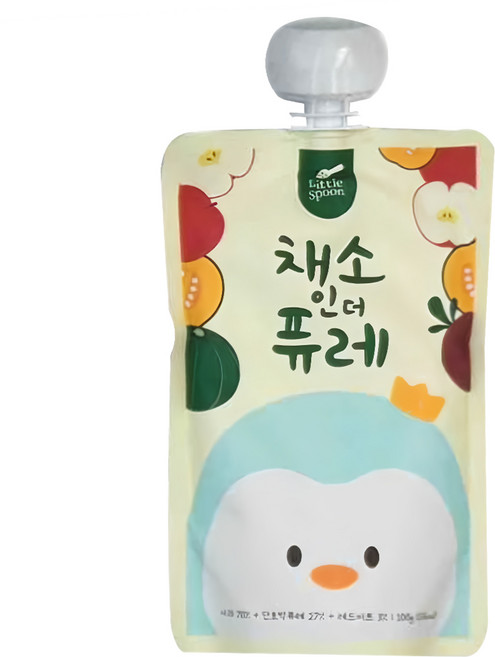Little Spoon果泥 綜合蔬果, 100g, 1包