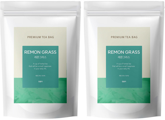 유리아 레몬그라스 삼각티백, 1.2g, 30개입, 2개