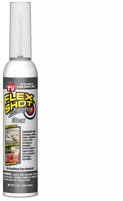 FLEX SHOT 速效填縫膠 FSH8C 透明 226g, 1瓶