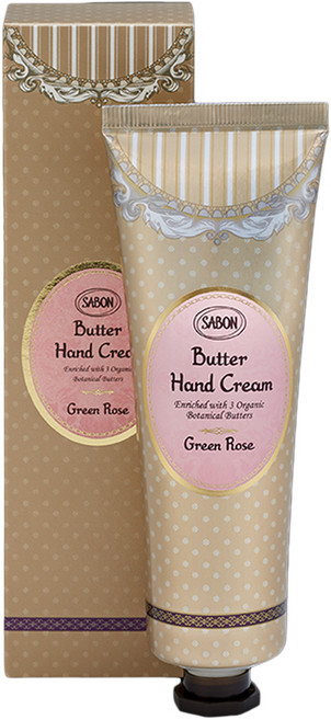 SABON 綠玫瑰護手霜, 75ml, 1條