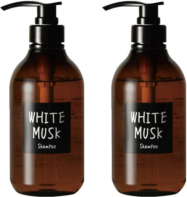 John's Blend 草本保濕洗髮精 白麝香, 2個, 480ml