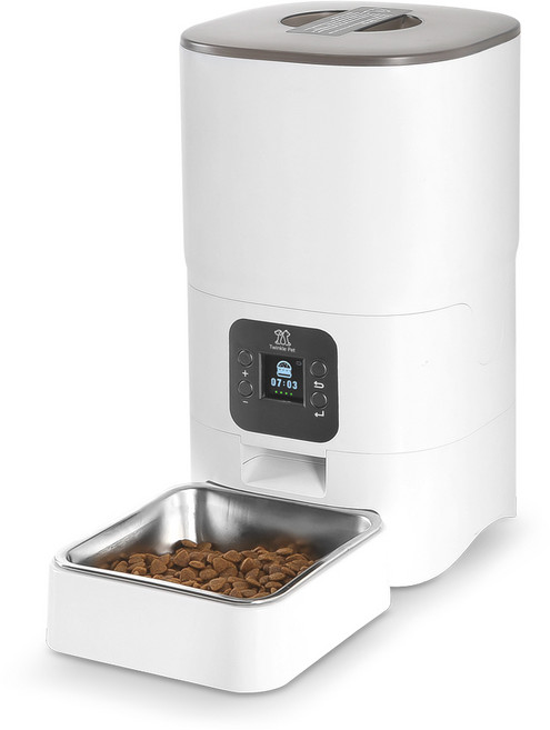 트윙클펫 맞춤형 반려동물 자동급식기, 6L, 1개