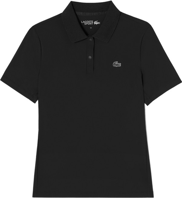 라코스테 여성용 카라 반소매 티셔츠