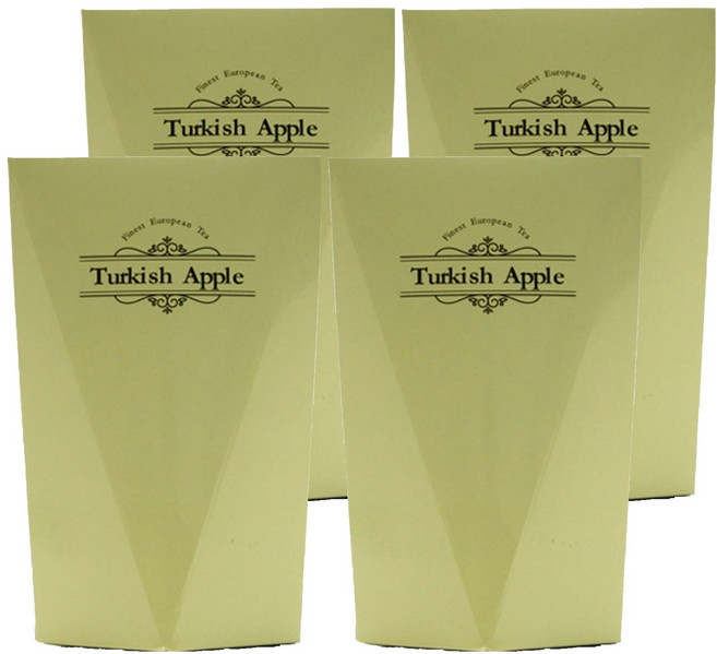 HAELSSEN&LYON 블렌드 터키쉬 애플 티백차, 3g, 10개입, 4개