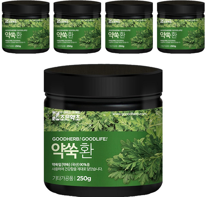 조은약초 프리미엄 약쑥환, 250g, 5개