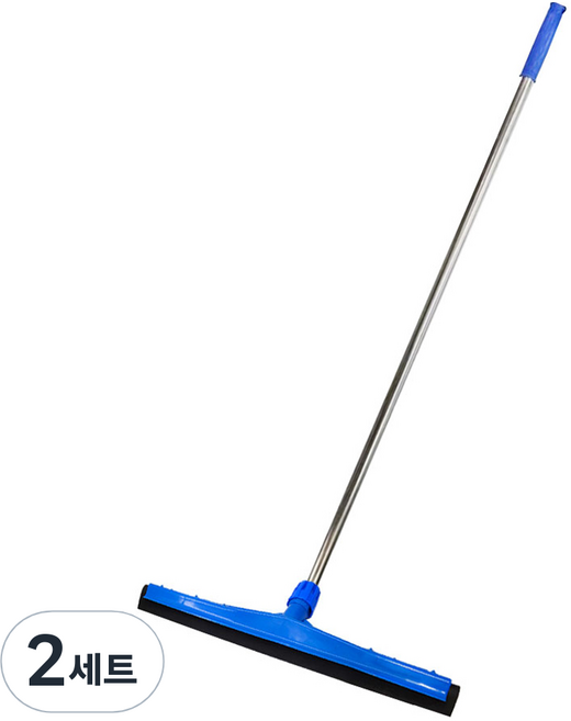 월드크린 이중 드라이어 롱 물밀대 + 스텐봉 세트, 2세트