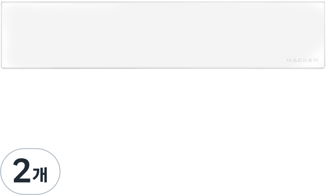 앱코 ARC1 풀배열 팜레스트, 아이스 아크릴, 2개