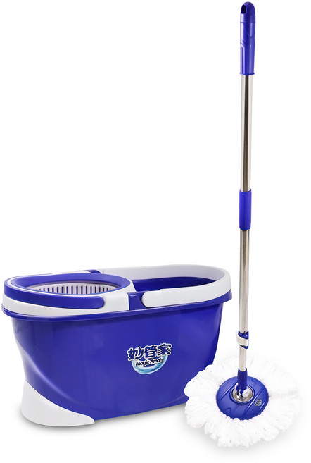 Magic Amah 妙管家 潔霸手壓式旋轉拖把組, 1套