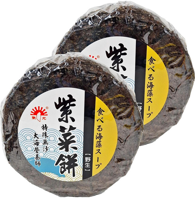 新光洋菜 紫菜餅, 100g, 2包
