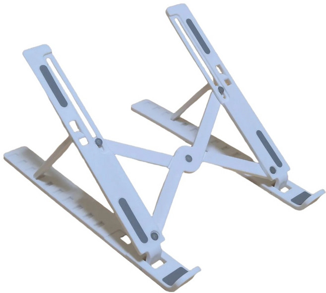 토라픽 초경량 높이 조절 노트북 거치대, 01 화이트