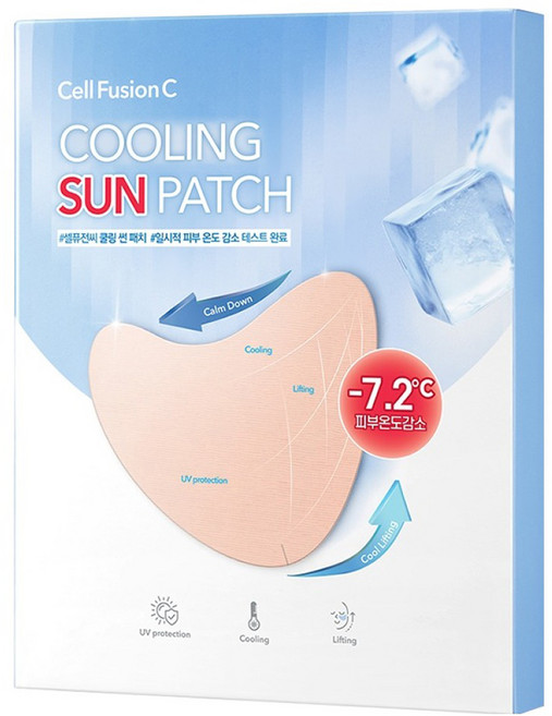 셀퓨전씨 쿨링 썬 패치 4p, 4.5g, 1개