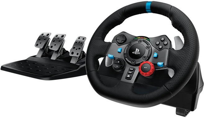 logitech G 羅技G G29 Driving Force GT 賽車方向盤, GT/W-U0002, 1個