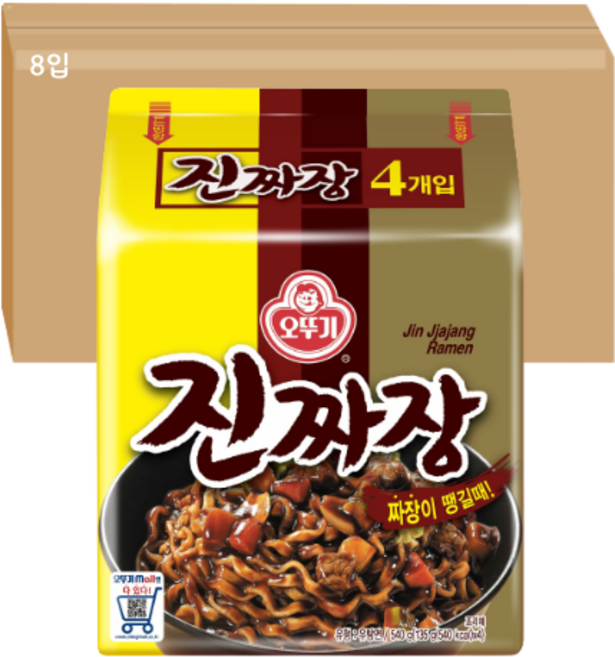 오뚜기 진짜장 라면 135g, 32개