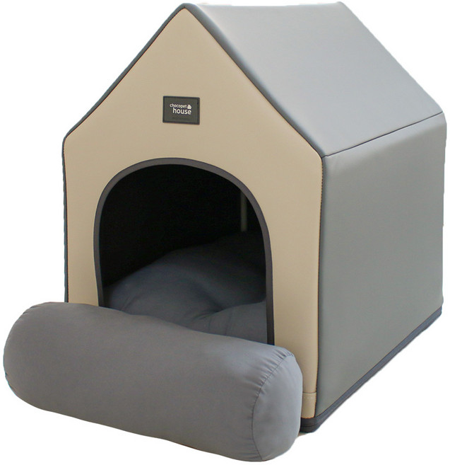 CHOCOPET house 第2代寵物狗屋, 灰色, 1個