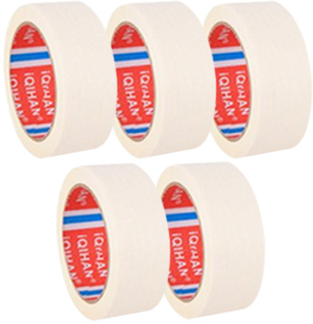 iQIHAN 다다 마스킹테이프 40 mm x 20 m, 5개
