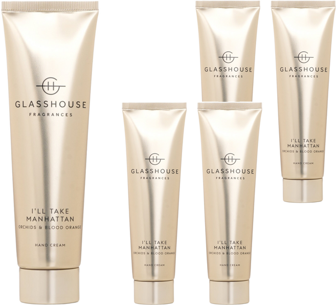 GLASSHOUSE FRAGRANCES 曼哈頓 護手霜, 100ml, 5條
