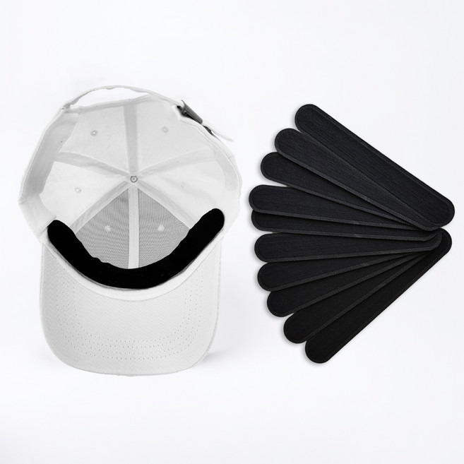 미다미 클린 모자 오염 방지패드 1617 100p, 블랙, 1개