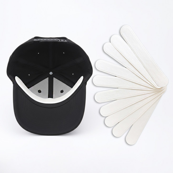 미다미 클린 모자 오염 방지패드 1617 100p, 화이트, 1개