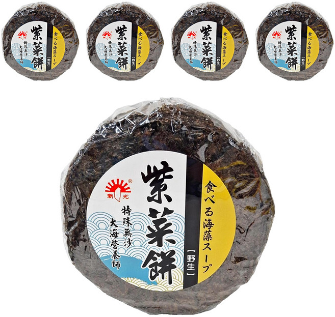 新光洋菜 紫菜餅, 100g, 5包