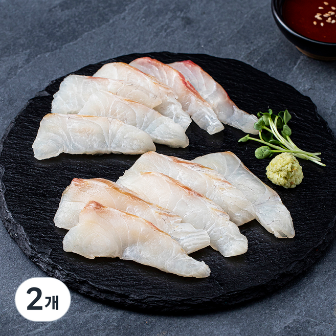 프레시컬렉션 도미회 (냉장), 120g, 2개