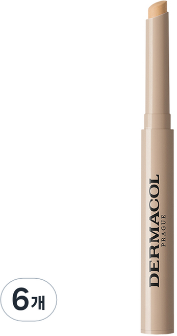 더마콜 매트 컨트롤 코렉터 컨실러 0.9g, 6개, 3호