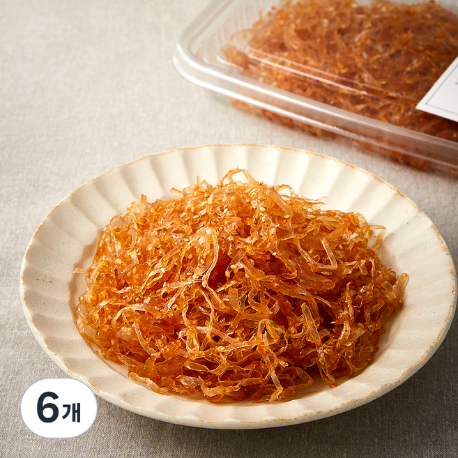 식탁위의사계 실오채조림, 80g, 6개