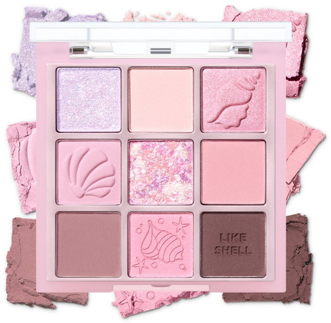 홀리카홀리카 마이페이브 무드 아이팔레트, 쉘인더씨, 1개