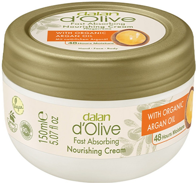 dalan 達欖 頂級摩洛哥堅果油特潤深層滋養修護霜, 150ml, 1罐