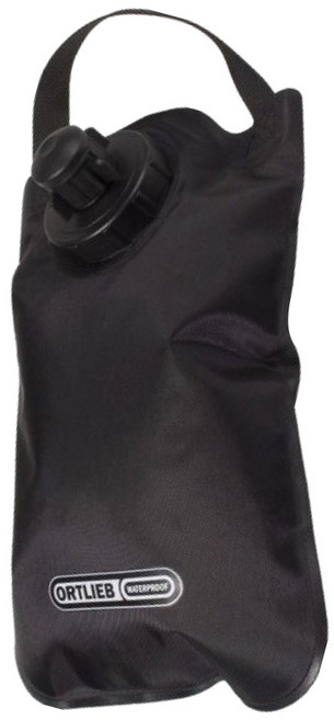 ORTLIEB Water Bag 攜帶式裝水袋 2L 防水 PVC free BPA free, 黑色, 1個