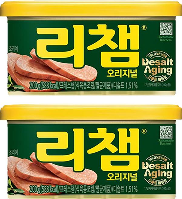 리챔 오리지널, 200g, 2개