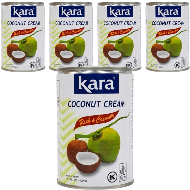 kara 佳樂 椰漿, 400ml, 5罐