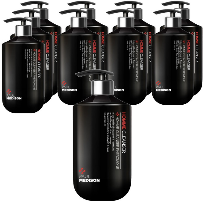 폴메디슨 남성 청결제 페로몬향, 510ml, 10개