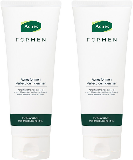 아크네스 포맨 퍼펙트 폼 클렌저, 150ml, 2개