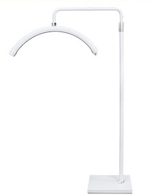 대한 반영구 시술 조명 속눈썹 네일 피부 미용 왁싱 뷰티 샵 촬영 스탠드 문라이트, DH-MOON27(화이트), 1개