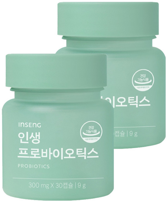 인생프로바이오틱스 300mg, 30정, 2개